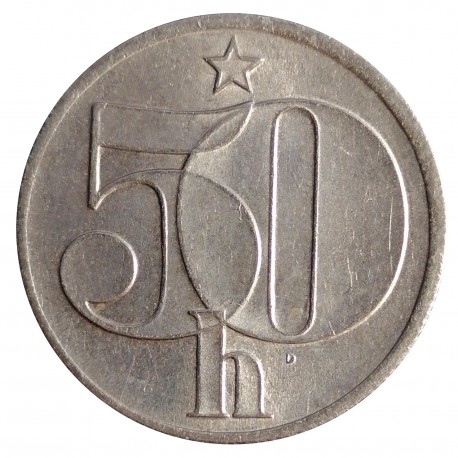 50 halier 1984, Československo 1960 - 1990