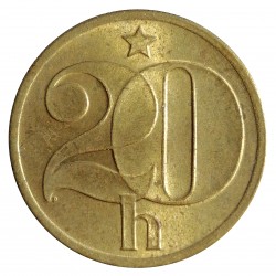 20 halier 1972, Československo 1960 - 1990