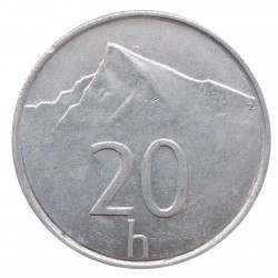 20 halier 1996, Mincovňa Kremnica, Slovenská republika