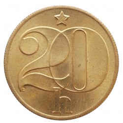 20 halier 1989, Československo 1960 - 1990