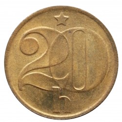 20 halier 1977, Československo 1960 - 1990