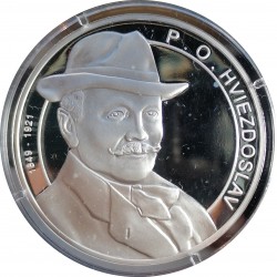 2015 - Pavol Országh Hviezdoslav, AR medaila, 999/1000, punc, 20 g, PROOF, certifikát, Slovenská republika