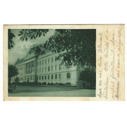 1936 - Košice, Riaditeľstvo ČŠD, čiernobiela pohľadnica, Československo