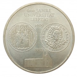 10 € 2009 A, 600th Anniversary of Leipzig University, Nemecko