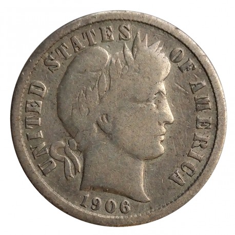 1906 - 1 dime, USA