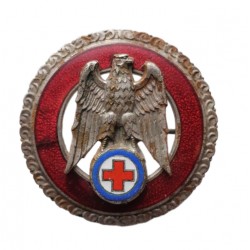 Slovenský Červený kríž, odznak po 10. ročnej vzornej službe, II. Stupeň, číslo 1451, Slovenský štát