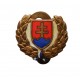 HSĽS - civilný záslužný odznak, bronzový, klopový, Slovenský štát (2)