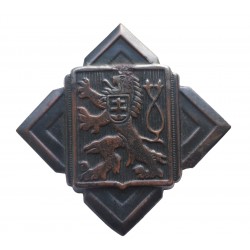 Mužstvo služieb, čiapkový odznak 1930 - 1939, 1945 - 1950, Československo