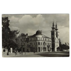 1959 - Michalovce, čiernobiela fotopohľadnica, Československo
