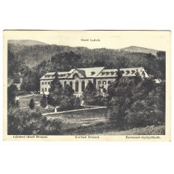 1926 - Liečebné kúpele Brusnó, čiernobiela pohľadnica, Československo