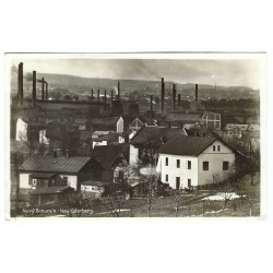 1929 - Nový Bohumín, čiernobiela fotopohľadnica, Československo