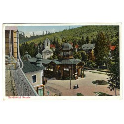 1929 - Bardiovské Kúpele, kolorovaná pohľadnica, Československo