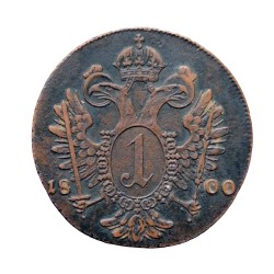 1 Kr 1800 S - František II. Rakúsko Uhorsko