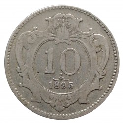 10 halier 1895 b.z., František Jozef I., Rakúsko - Uhorsko