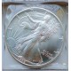 1992 silver dollar, 1 OZ. fine silver, investičná minca, striebro, USA
