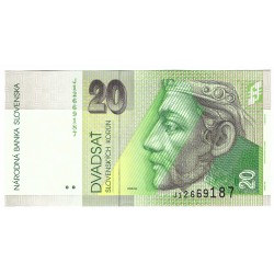 20 Sk 1999 J, bankovka, Slovenská republika, VF