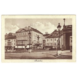 1924 - Bratislava, čiernobiela pohľadnica, Československo