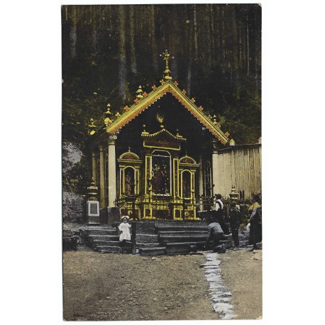 1927 - Óhegy, pútnické miesto, kolorovaná pohľadnica, Maďarsko