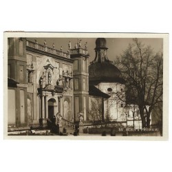 1929 - Sv. Hora u Příbram, čiernobiela fotopohľadnica, Československo