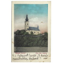 1914 - Üdvözlet Forróról, kolorovaná pohľadnica, Rakúsko Uhorsko