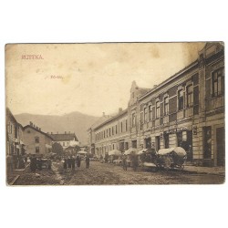 1909 - Ruttka, Vrútky, čiernobiela pohľadnica, Rakúsko Uhorsko