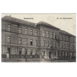 Kisujszállás, čiernobiela pohľadnica, Maďarsko