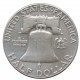 1952 half dollar, Franklin, Ag 900/1000, 12,50 g, USA