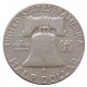 1954 half dollar, Franklin, Ag 900/1000, 12,50 g, USA