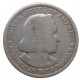 1892 Columbian half dollar, Krištof Kolumbus, Ag 900/1000, 12,50 g, USA