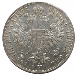 1878 - zlatník, Ag 900/1000, 12,30 g, František Jozef I. 1848 - 1916