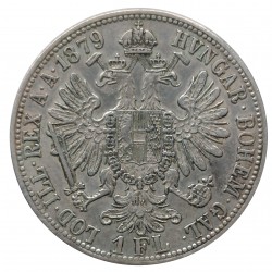 1879 - zlatník, Ag 900/1000, 12,30 g, František Jozef I. 1848 - 1916