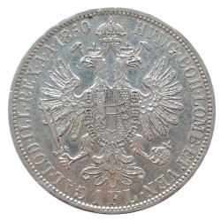 1860 A - zlatník, Ag 900/1000, 12,30 g, František Jozef I. 1848 - 1916