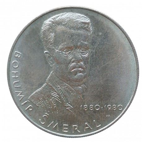 100 Kčs 1980, Bohumír Šmeral, J. Harcuba, Československo (1960 - 1990)