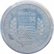 1994 S dollar, World Cup Soccer, Ag 900/1000, 26,73 g, PROOF, USA