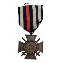 1914 - 1918 čestný kríž svetovej vojny, výrobca St.&L, Hindenburg Cross, Nemecko