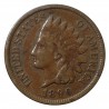 1 cent 1890, bronz, indián, USA