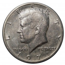 1971 half dollar, Kennedy, CuNi, USA