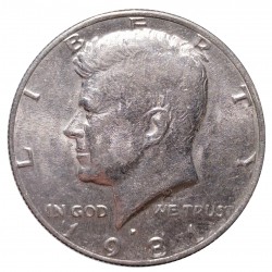 1981 P half dollar, Kennedy, CuNi, USA