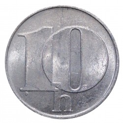 10 halier, 1992, Československá federatívna republika