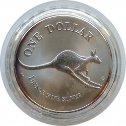 1994 - 1 dollar, 1 OZ, Ag 999/1000, Silver Kangaroo, Royal Australian Mint, BK, Austrália