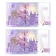 0 euro souvenir, Košice - Dóm svätej Alžbety, 2019, postupka, Slovensko, EEAD004102/EEAD004103, UNC