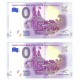 0 euro souvenir 2018 - 2, SANTA CLAUS´MAIN POST OFFICE, postupka, Fínsko, LEAH003319, LEAH003088/LEAH003089, UNC