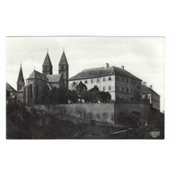 1928 - Veszprém, hrad, čiernobiela fotopohľadnica, Maďarské kráľovstvo