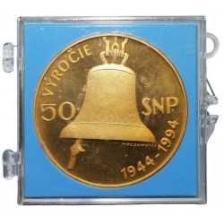 50. výročie SNP, 1994, M. Poldaufová, AE medaila, PROOF, Slovensko