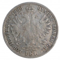 1888 - zlatník, Ag 900/1000, 12,30 g, František Jozef I. 1848 - 1916