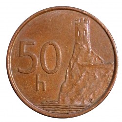 50 halier 2001, Mincovňa Kremnica, Slovenská republika