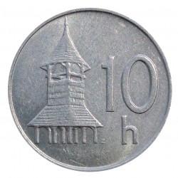 10 halier 1996, Mincovňa Kremnica, Slovensko 1993 - 2008