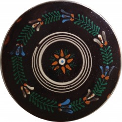 Tanier s motívom kvetiny astra, Pozdišovská keramika, Československo