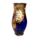 Váza z modrého borského skla, Bohemia Glass, Československo