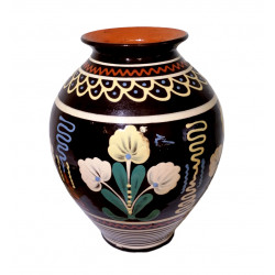 Menšia baňatá váza, Pozdišovská keramika, Československo